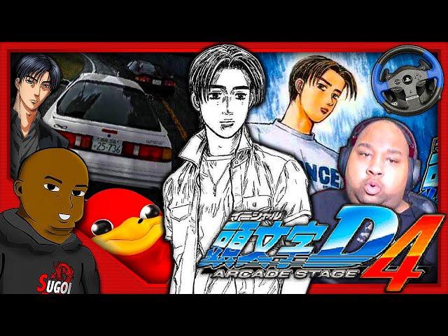 THE MOST CURSED PHYSICS IN ANY INITIAL D GAME?! | INITIAL D ARCADE STAGE 4