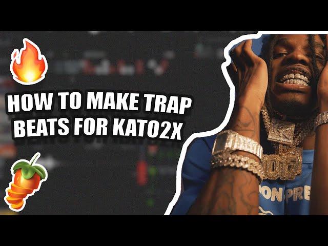 How To Make TRAP Beats Step-By-Step Kato2x  (Mac Critter, 1017 ) Silent Cook-up | FL Studio