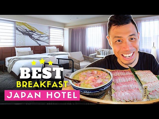 Staying at Japan Hotel w/ Unbelievable Japanese Breakfast Buffet