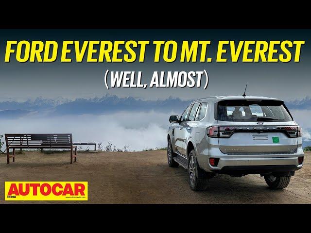 Ford Everest review - Endeavour to return in an all-new avatar and a new name | Drive |Autocar India