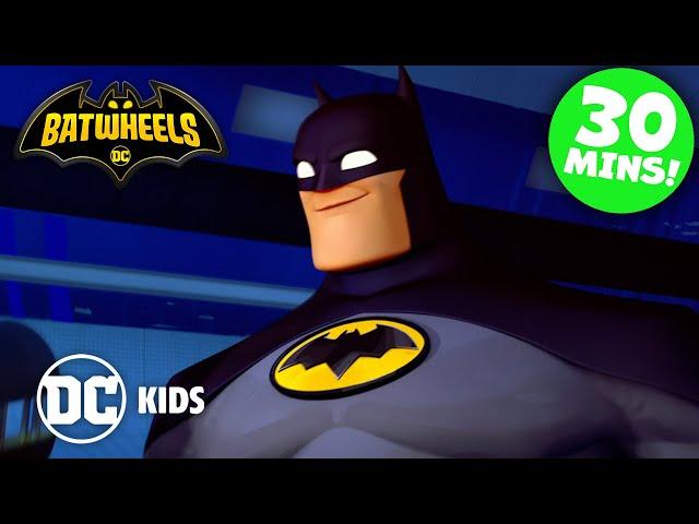 The Best BATMAN Moments!  | Batwheels | @dckids