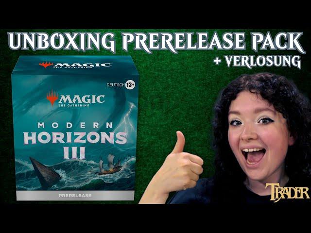 MTG Modern Horizons 3 Prerelease Pack Opening deutsch | Magic the Gathering | Review | Trader 2024