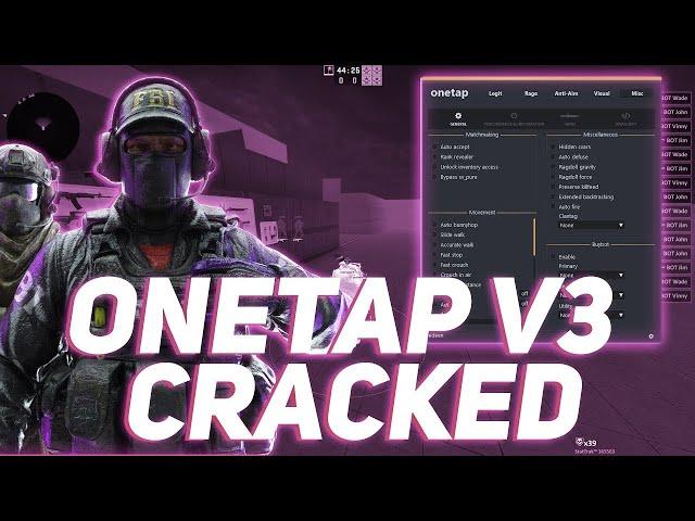 НОВЫЙ КРЯК ВАНТАПА | БЕСПЛАТНЫЙ РЕЙДЖ ЧИТ ДЛЯ CS:GO | ONETAP V3 КРЯК