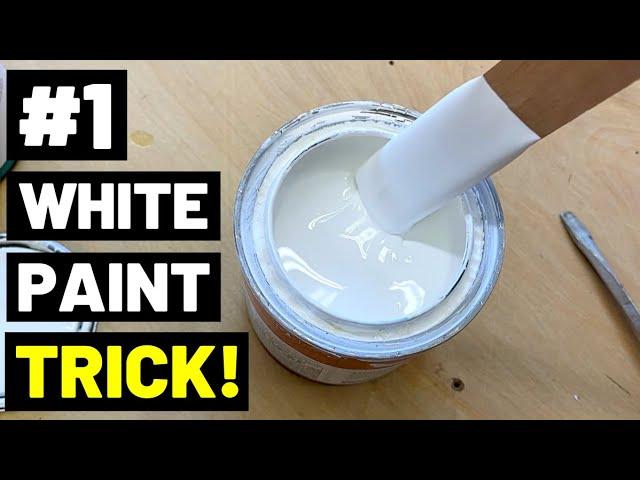 This Paint Trick Will Make CHEAP WHITE PAINT Cover + Hide As Well As The Most Expensive Brands!