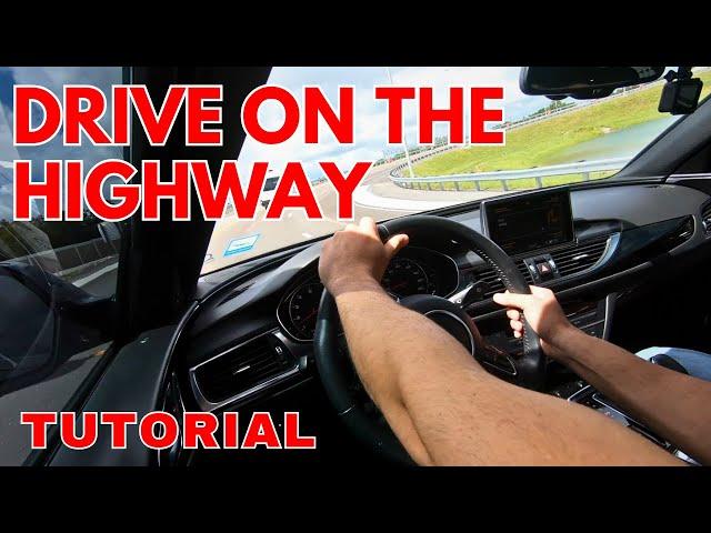 How To Drive On The Highway: Merging Techniques