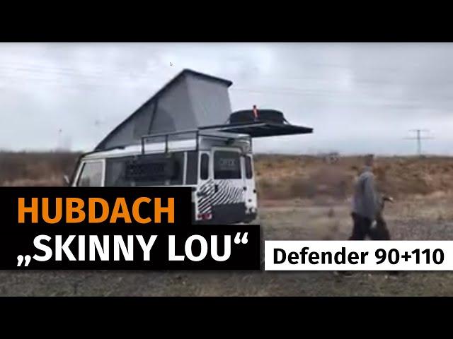 Hubdach „Skinny Lou“ für Defender  90/110 von ORYX Solutions