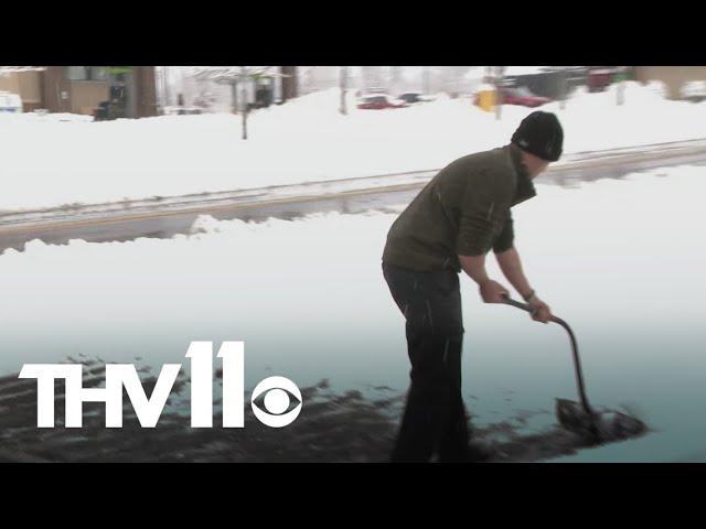 The health risks of shoveling snow