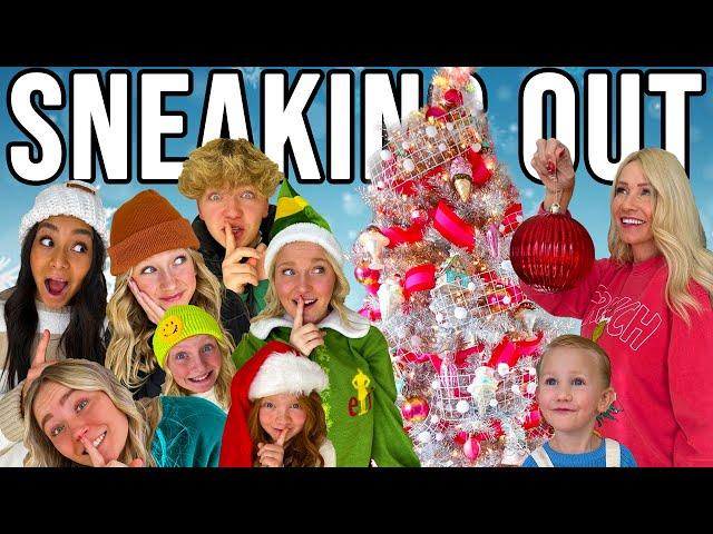 SNEAKING OUT CHRISTMAS EDITION! (GONE WRONG)!!!!