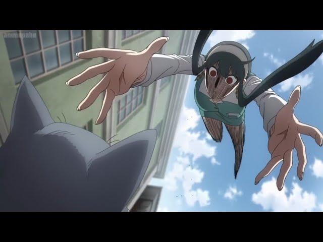 Yor helped Franky to catch a cat spy x family s2 ep 4 #anime #spy #spyxfamilyedit