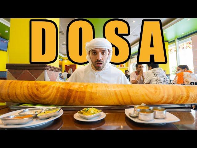 Dubai's Biggest Dosa?!