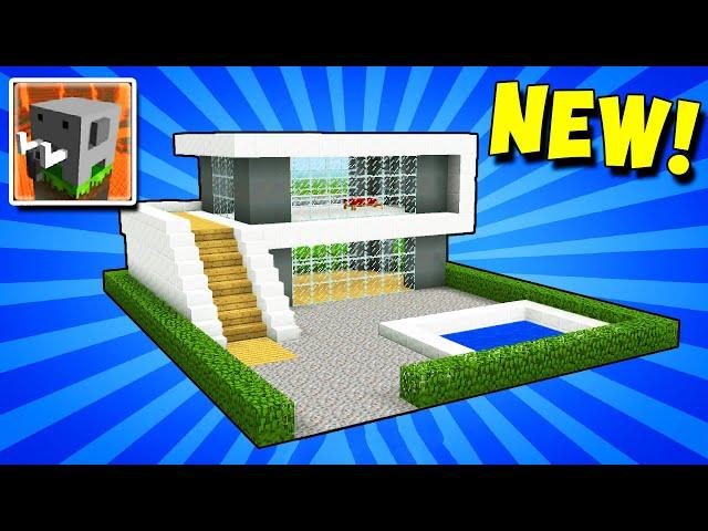 CRAFTSMAN: HOW TO BUILD A SMALL MODERN HOUSE TUTORIAL WITH POOL!