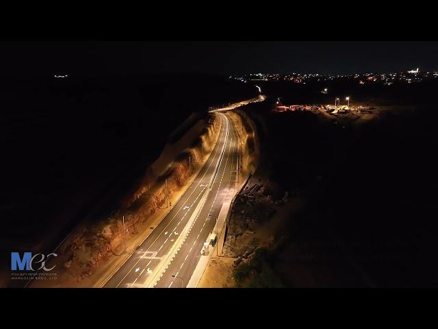 עוקף אל ערוב כביש 60 החדש | אחים מרגולין הנדסה ויעוץ בע"מ