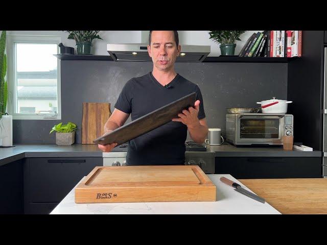 Comparing the Boos Block vs Epicurean Cutting Boards