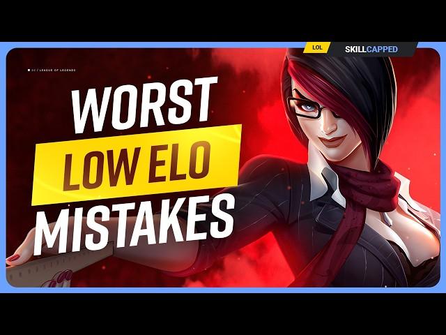 The LOW ELO MISTAKES that STOP YOU from CLIMBING RANKS! - League of Legends