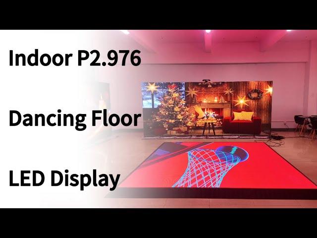 High definition Indoor P2.976 Dancing Floor LED Display #nseled #nseledcloud #nseledeurope