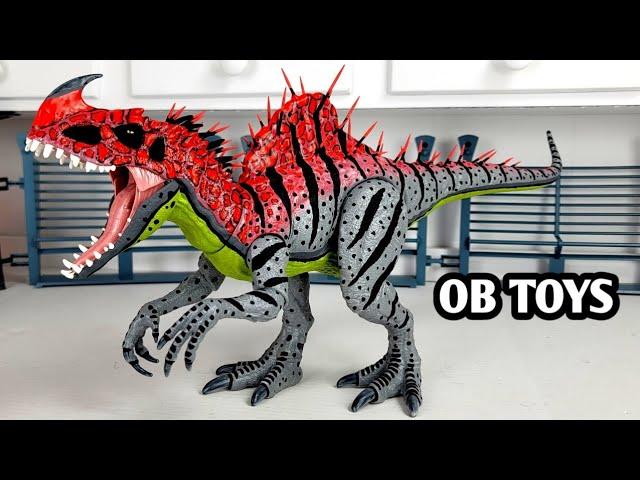 Making DINOSAUR HYBRIDS | Jurassic World custom INDOMINUS REX concept | Malusaurus | DINOSAURS TOYS