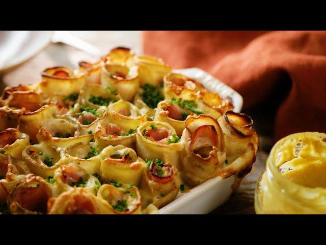 Kentang Gulung Kaserol Mudah dan Enak - Potato Roll Casserole