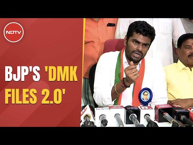 Tamil Nadu BJP Chief Seeks Governor's Intervention Over His "DMK Files"