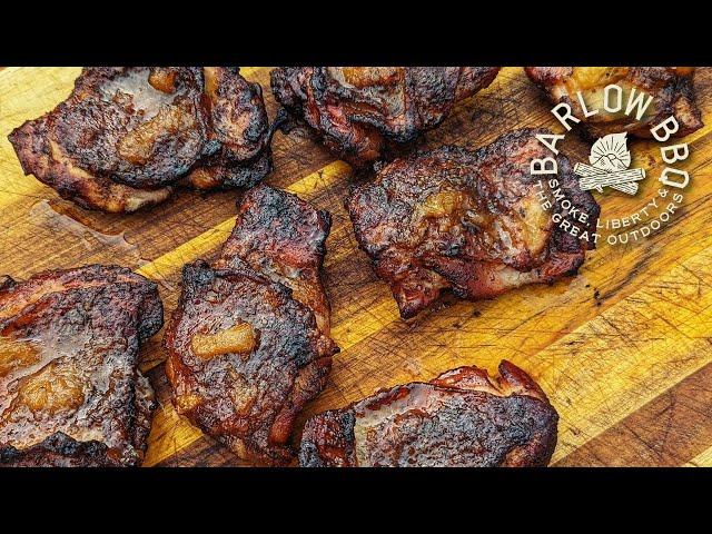 Weber Kettle Smoked Chicken Thighs | Barlow BBQ 4K