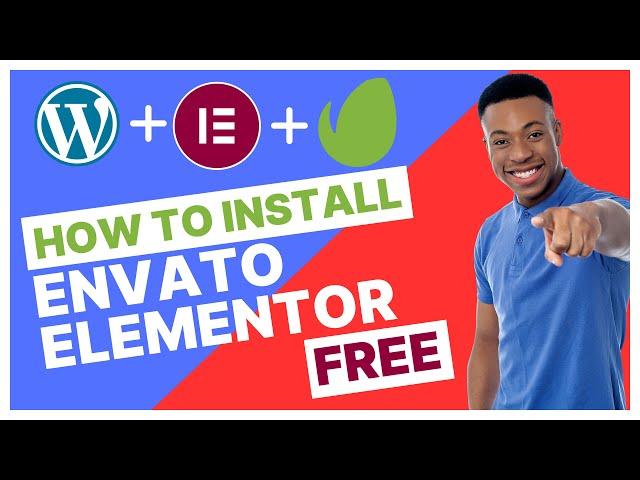 Free Elementor Templates | How To Install Envato Template Kit In Wordpress