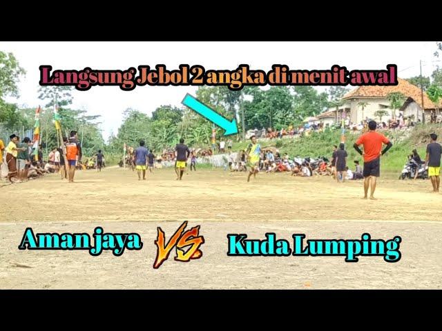 AMAN JAYA VS KUDA LUMPING, Babak 1 || Bola Kasti Pamekasan Madura .