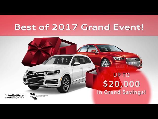 Best of 2017 GRAND Event at Audi Edmonton North