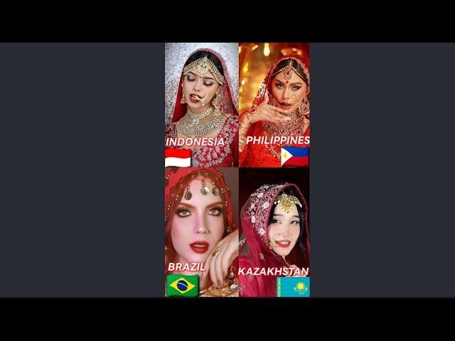 (ASOKA)Who'stheBest?INDONESIA VS PHILIPPINES VS BRAZIL VS KAZAKHSTAN????#shorts #tiktok #viral