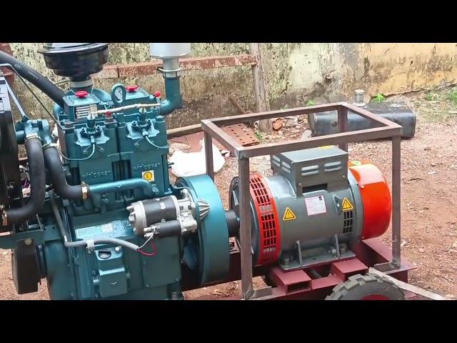 Kirloskar 25 KVA Brushless AVR Type Generator...!