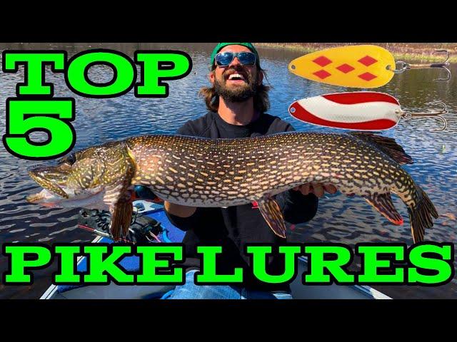 5 Lures Every Pike Angler NEEDS in Their Tackle Box | Top Lures for BIG Pike