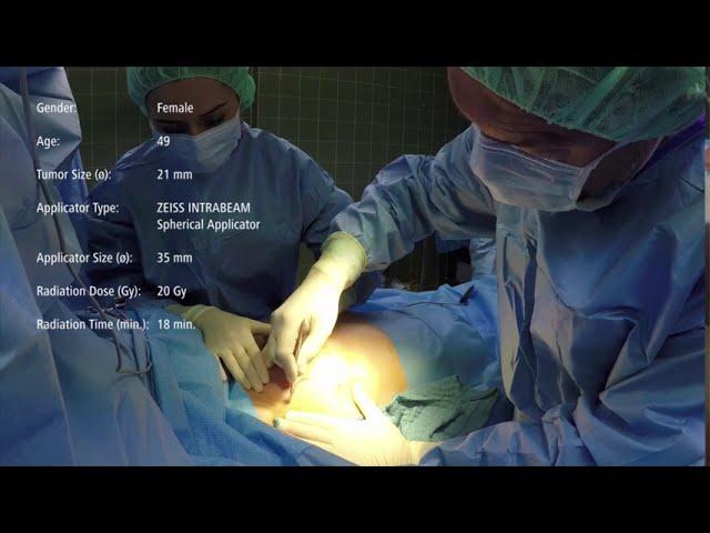 Live-Case Breast-conserving Surgery (BCS) using IORT