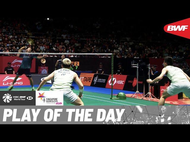 HSBC Play of the Day | Defensive mastery from Soh Wooi Yik, Aaron Chia approves!