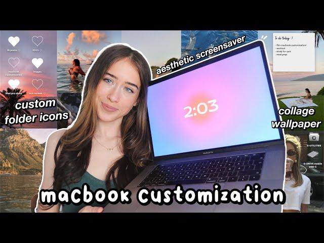 macbook organization + customization tips/tricks! *aesthetic macbook*