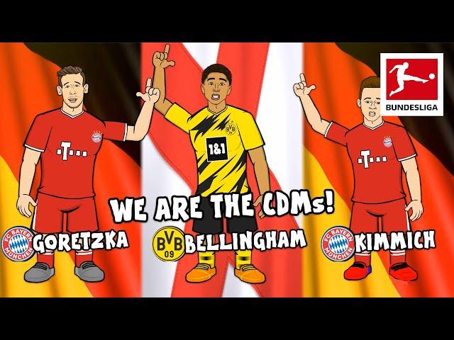 Best Defensive Midfielder? – Goretzka, Bellingham, Kimmich • EURO Dream Team Battle | By 442oons