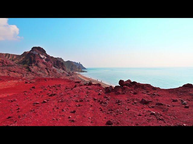 Silver Beach & Red Beach, Hormuz Island, Iran