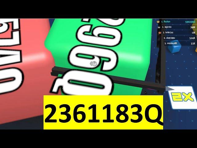 2 Sixtillion: Cube 2048 IO Champion | Highlights and Tricks