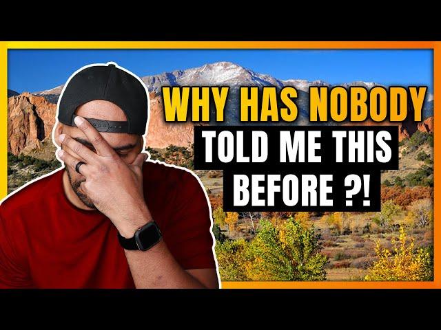 TOP 5 Things No One Told Me About Living in Colorado Springs