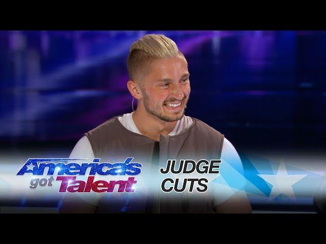 Tom London: Tech Savvy Magician Goes Around The World With Magic Trick - America's Got Talent 2017