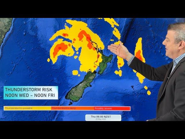 NZ: Expect the unexpected - Flash flood risk as large low approaches