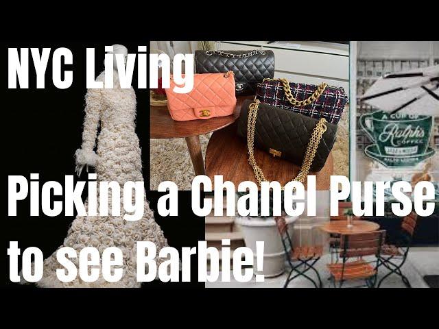 Dress up to watch Barbie with me: which Chanel purse to wear? NYC living: Karl Lagerfeld at the Met