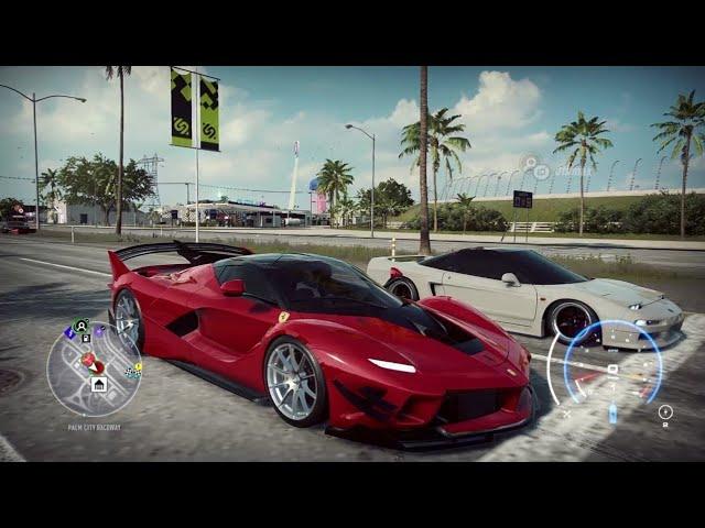 NFS Heat - Ferrari FXX-K Evo vs Honda NSX