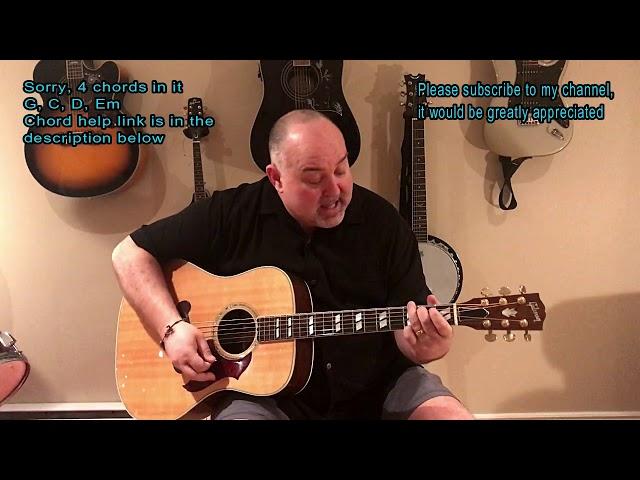 How to Play Dirty Old Town - The Pogues (cover) - Easy 4 Chord Tune