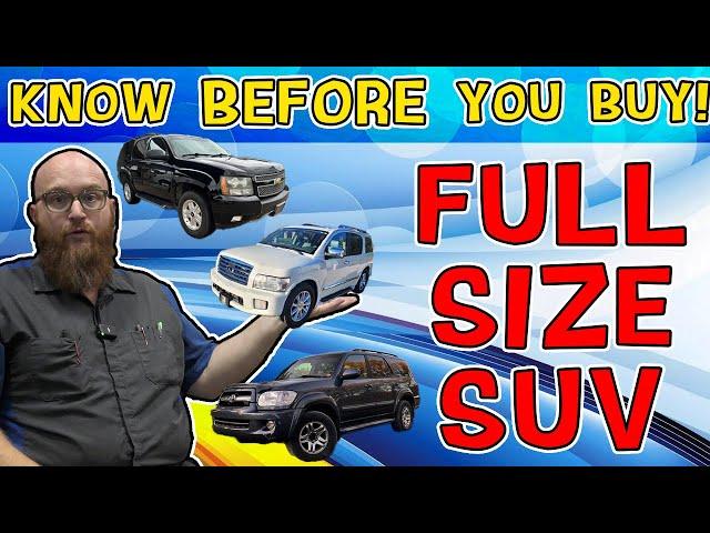 Know BEFORE you buy! True Ownership Costs of 4 SUVs