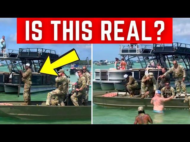 Who thought this was a good idea Army Rangers Firing at Beach?