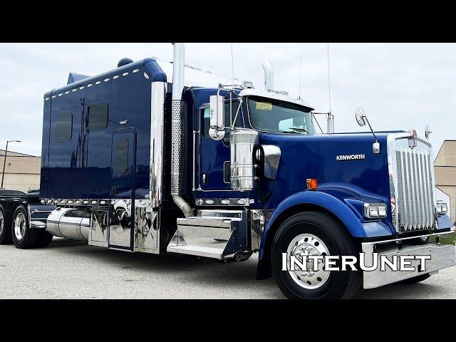 Kenworth with Super Sleeper 2023 W900 156" Extended Cab Long Haul SEMI