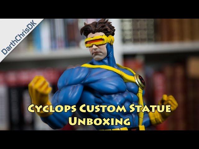 Cyclops Custom Statue UNBOXING (Private Commission)