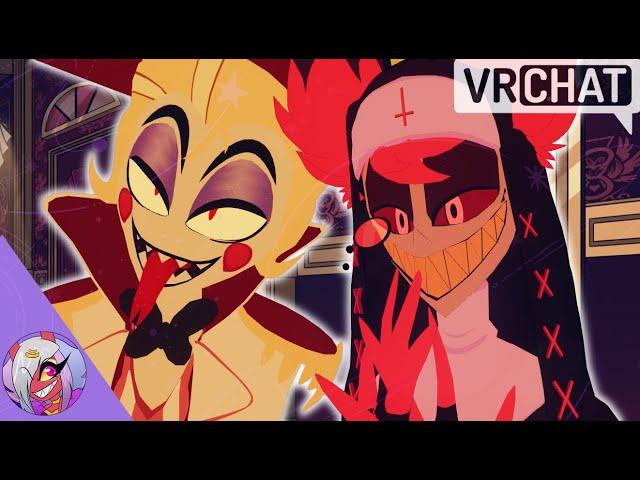 LUCIFERS DAY OUT | Vrchat Funny Moments (Hazbin Hotel)