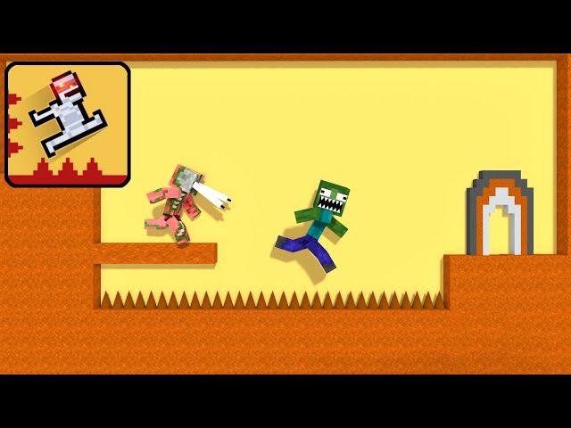 Minecraft Mobs: Die Again: Troll Game Ever - Minecraft animation