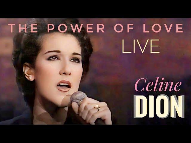 CELINE DION  The Power of Love ️ Engagement Interview  (Live on The Tonight Show Jay Leno) 1994