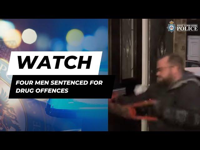 Four men Sentenced for Drug Offences, Keighley