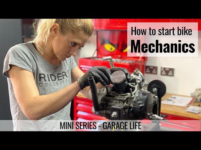 Top tips to starting mechanics - The Girl On A Bike motorcycle garage life mini series